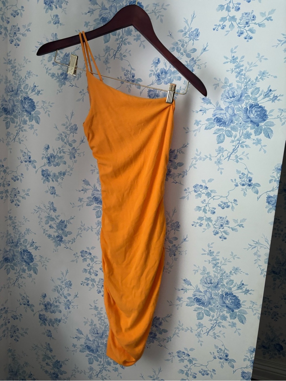 Princess Polly Tangerine Double-Strap Bodycon Mini Dress